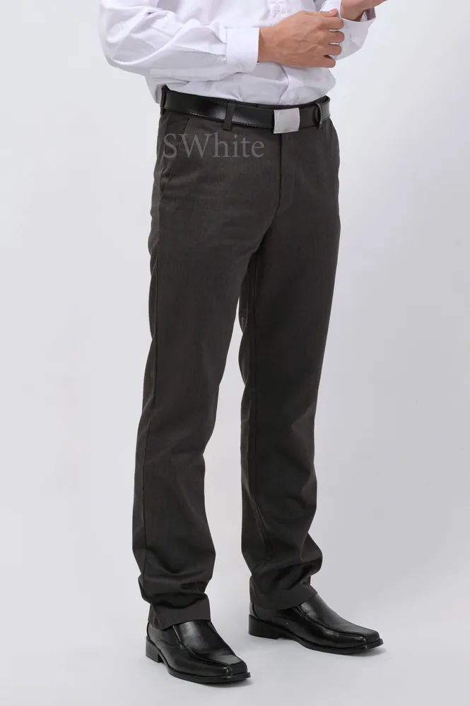 กางเกงพิธีการนิสิตชาย มศว สีเทา